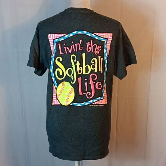 Livin' The Softball Life Tee - Picture 2 of 5